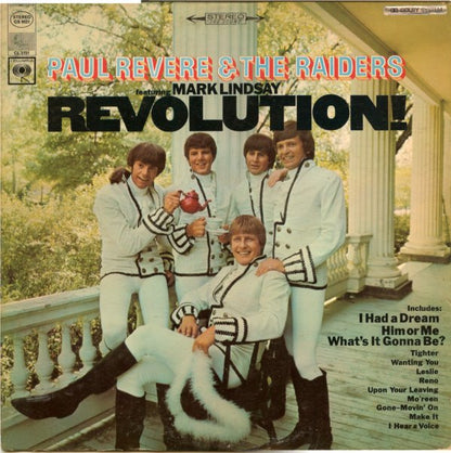 Paul Revere & The Raiders Featuring Mark Lindsay : Revolution! (LP, Album, Pit)