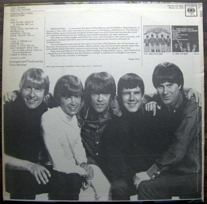 Paul Revere & The Raiders Featuring Mark Lindsay : Revolution! (LP, Album, Pit)