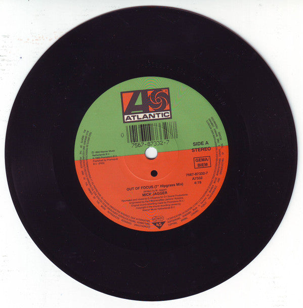 Mick Jagger : Out Of Focus (7")