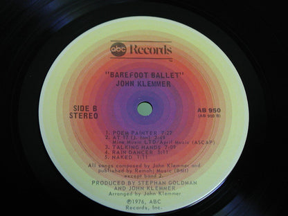 John Klemmer : Barefoot Ballet (LP, Album, Ter)