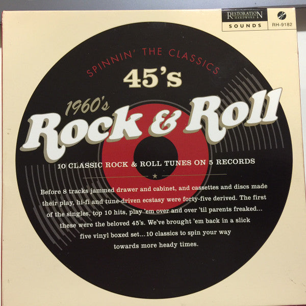 Various : 1960's Rock & Roll (5x7", Comp)
