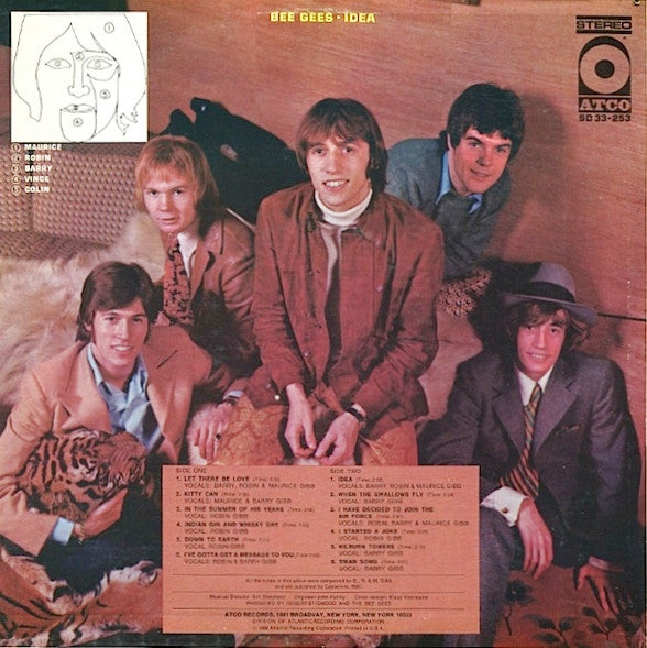 Bee Gees : Idea (LP, Album, RP, Pit)