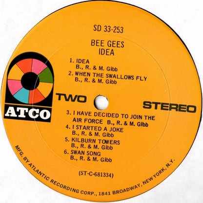 Bee Gees : Idea (LP, Album, RP, Pit)