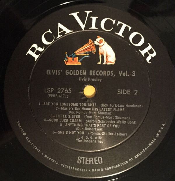 Buy Elvis Presley : Elvis' Golden Records, Vol. 3 (LP, Comp