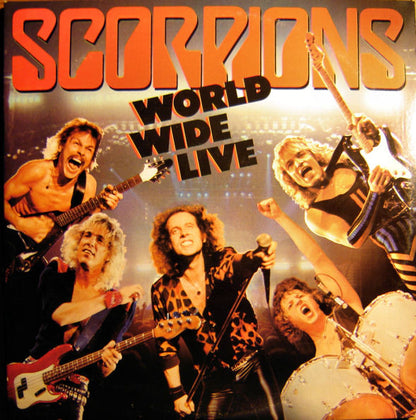 Scorpions : World Wide Live (2xLP, Album, Gat)