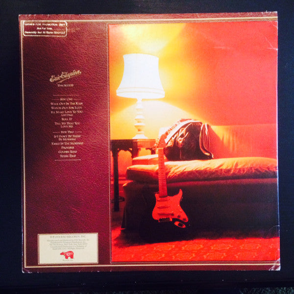 Eric Clapton : Backless (LP, Album, Promo, Gat)