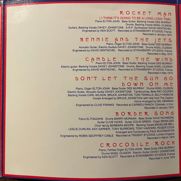 Elton John : Greatest Hits (CD, Comp, RE)