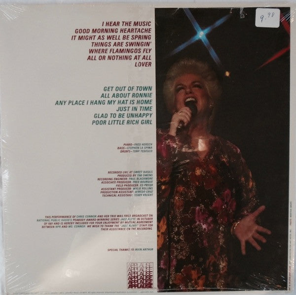 Chris Connor : Live (LP)