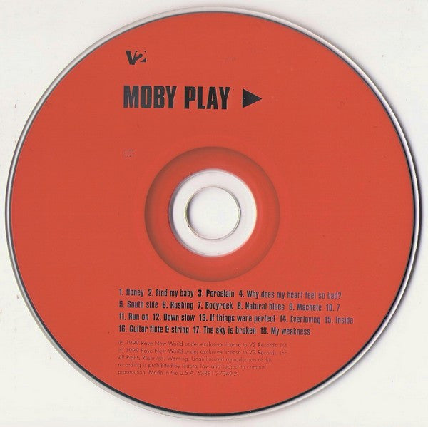 Moby : Play (CD, Album)