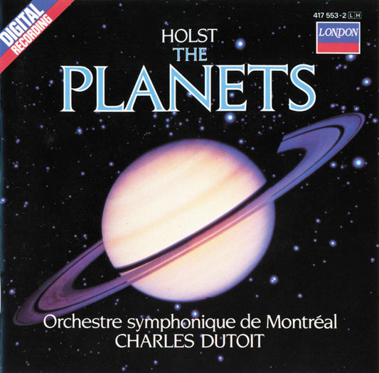 Holst*, Orchestre Symphonique De Montréal* / Charles Dutoit : The Planets (CD, Album)