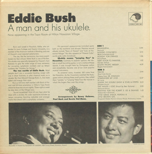 Eddie Bush : A Man & His Ukulele (LP, Album)