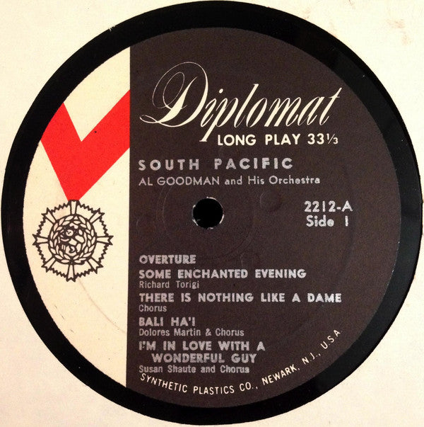 Al Goodman And His Orchestra : South Pacific (LP, Mono)