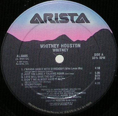 Whitney Houston : Whitney (LP, Album)