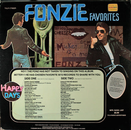 Various : Fonzie Favorites (LP, Comp)