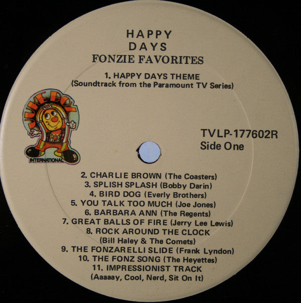 Various : Fonzie Favorites (LP, Comp)