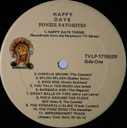 Various : Fonzie Favorites (LP, Comp)