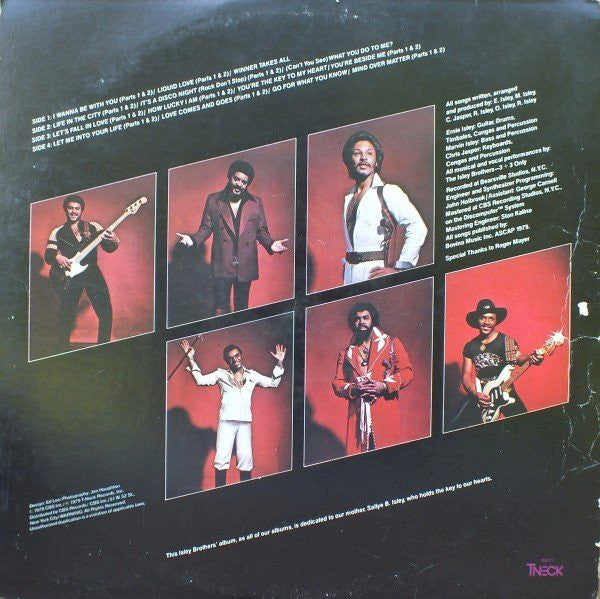 Buy The Isley Brothers : Winner Takes All (2xLP, Album) Online for
