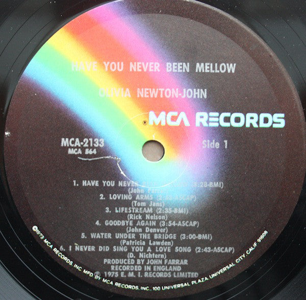 Olivia Newton-John : Have You Never Been Mellow (LP, Album, Glo)