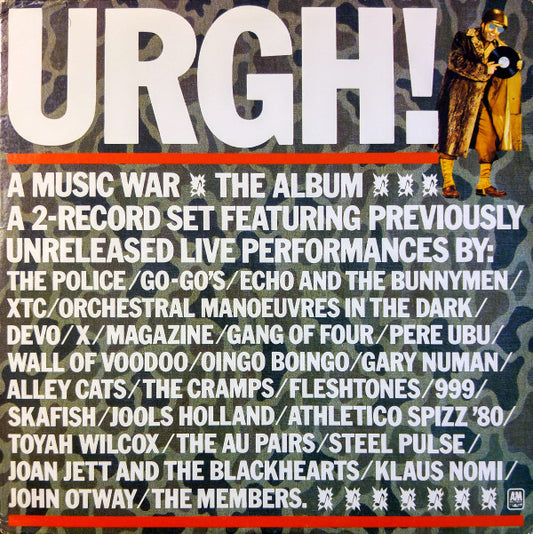 Various : URGH! A Music War (2xLP, Comp, Pit)