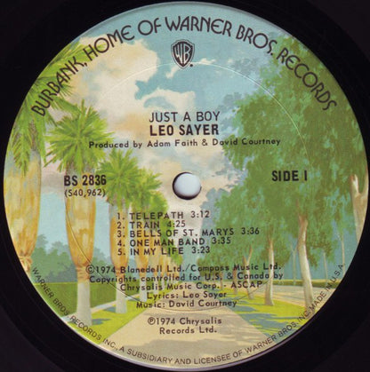 Leo Sayer : Just A Boy (LP, Album, San)