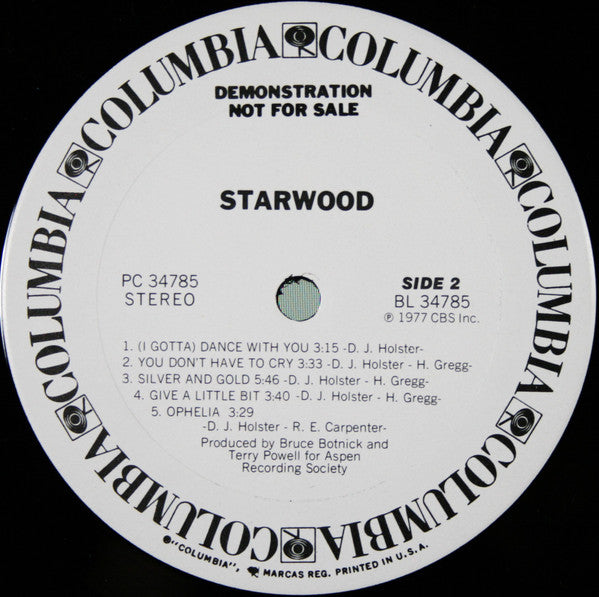 Starwood : Starwood (LP, Album, Promo)