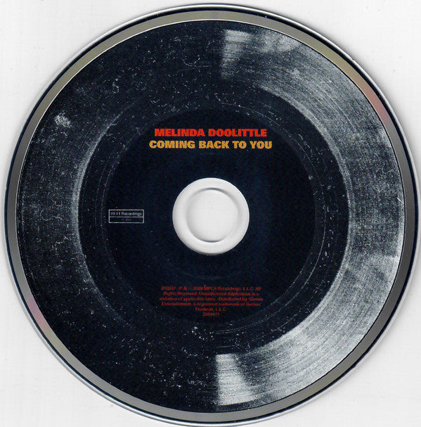 Melinda Doolittle : Coming Back To You (CD, Album)