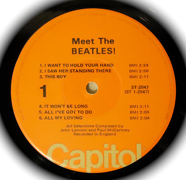 The Beatles : Meet The Beatles! (LP, Album, RE)