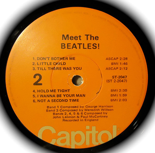 The Beatles : Meet The Beatles! (LP, Album, RE)