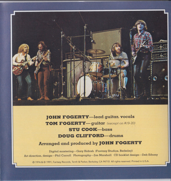 Creedence Clearwater Revival : Chronicle: The 20 Greatest Hits (CD, Comp, Club, RE, BMG)