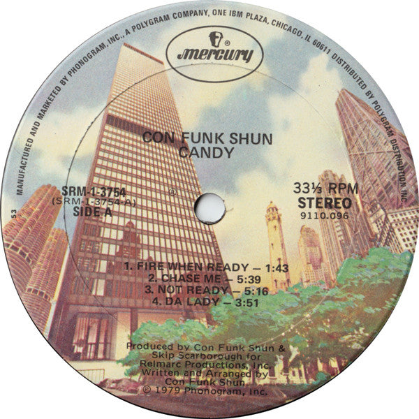 Con Funk Shun : Candy (LP, Album, Gat)
