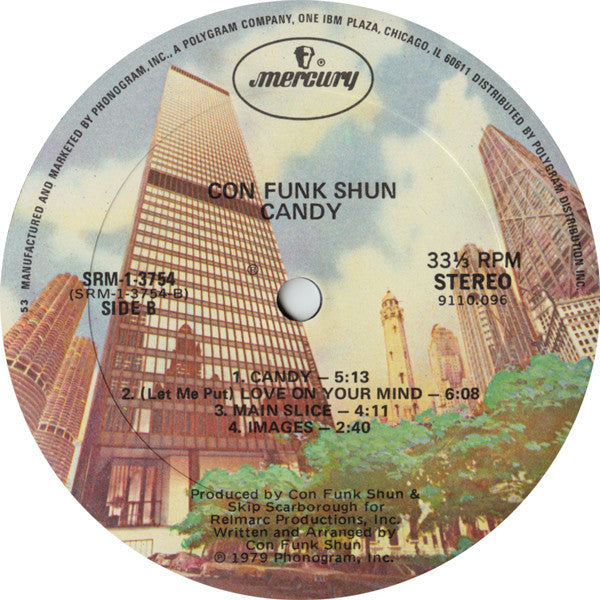 Con Funk Shun : Candy (LP, Album, Gat)