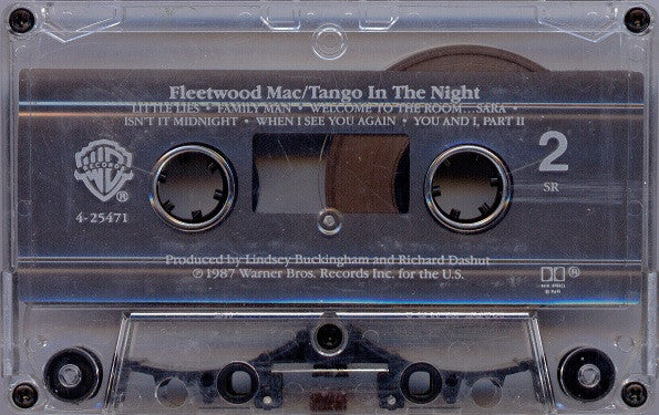 Fleetwood Mac : Tango In The Night (Cass, Album, SR,)