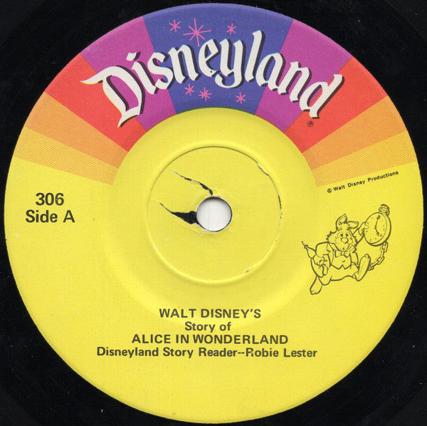 Unknown Artist : Walt Disney's Story Of Alice In Wonderland (7", RE)