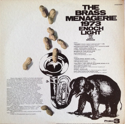 Enoch Light And The Light Brigade : The Brass Menagerie 1973 (LP, Quad, Gat)