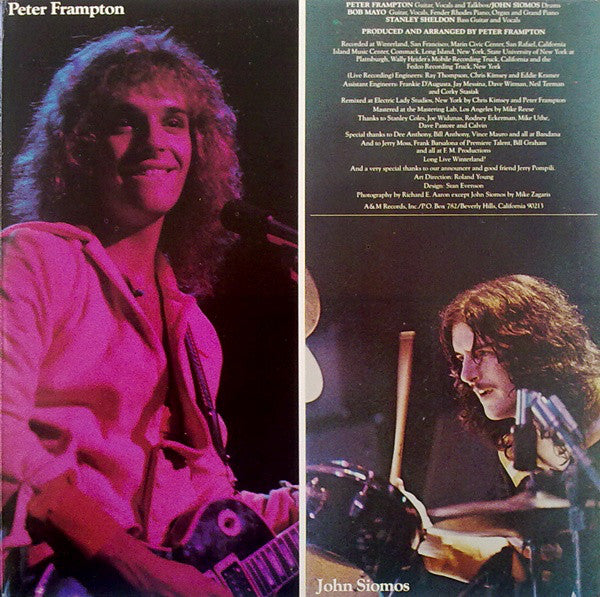 Peter Frampton : Frampton Comes Alive (2xLP, Album, Club, RE)