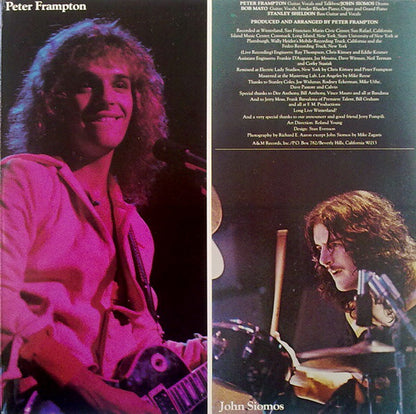 Peter Frampton : Frampton Comes Alive (2xLP, Album, Club, RE)