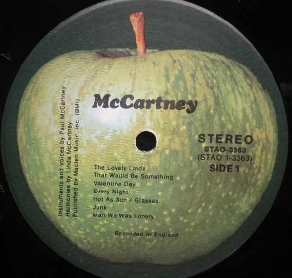 Paul McCartney : McCartney (LP, Album, Win)