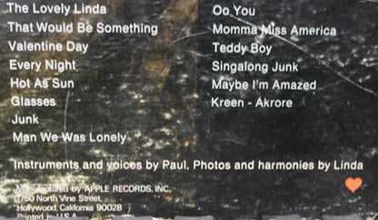 Paul McCartney : McCartney (LP, Album, Win)