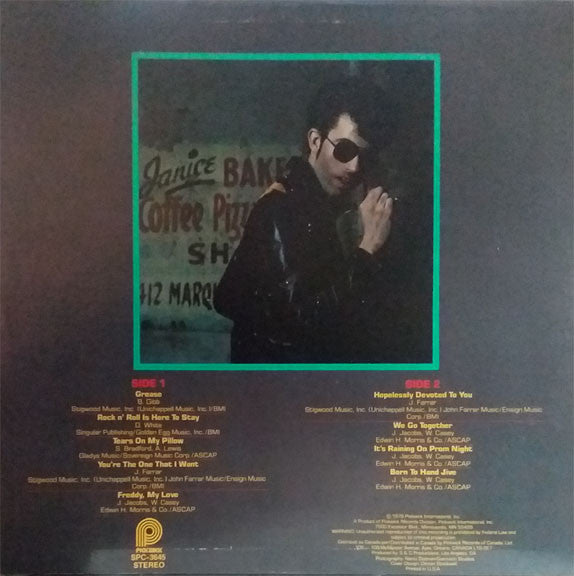 Unknown Artist : Music From The Motion Picture "GREASE" (LP)