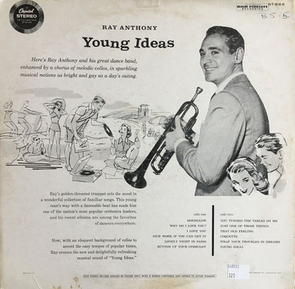 Ray Anthony & His Orchestra : Young Ideas (LP, Album)
