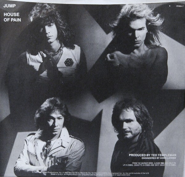 Van Halen : Jump! (7", Single, All)