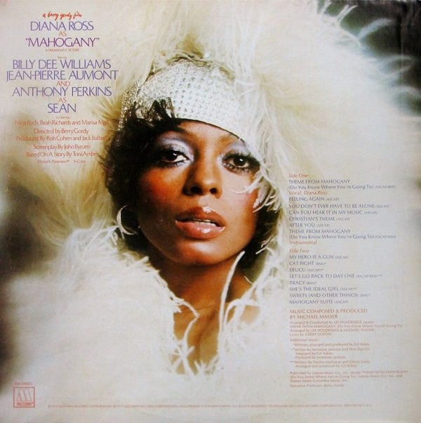 Michael Masser : The Original Soundtrack Of Mahogany (LP, Album)