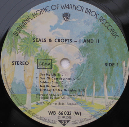 Seals & Crofts : I And II (2xLP, Comp)