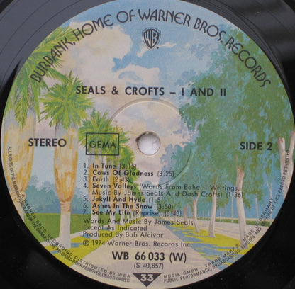 Seals & Crofts : I And II (2xLP, Comp)