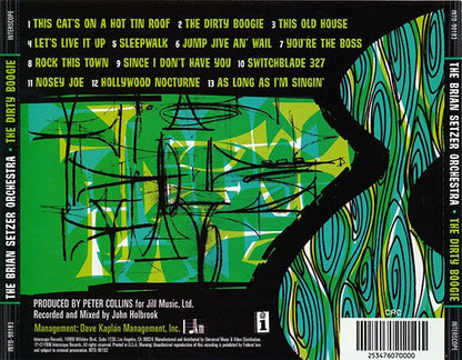 Brian Setzer Orchestra : The Dirty Boogie (CD, Album, Club, Com)