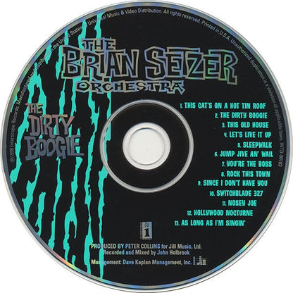 Brian Setzer Orchestra : The Dirty Boogie (CD, Album, Club, Com)