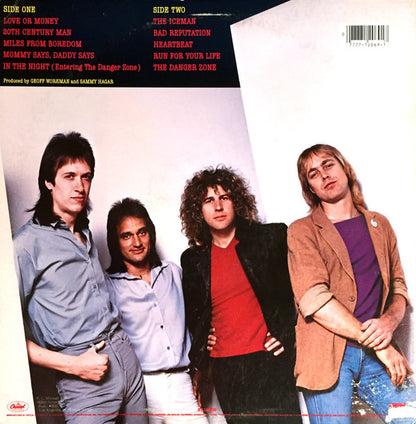 Sammy Hagar : Danger Zone (LP, Album, Jac)