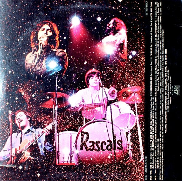 The Rascals : See (LP, Album, Mon)