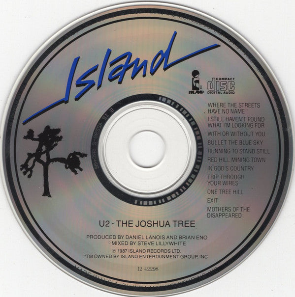 U2 : The Joshua Tree (CD, Album, Club, RE, Col)