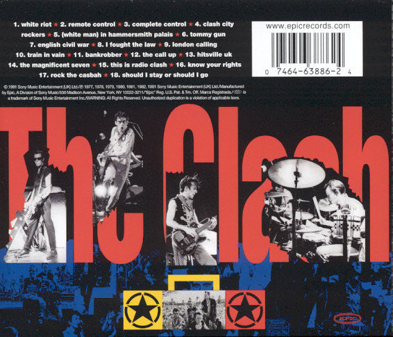 The Clash : The Singles (CD, Comp, RE, RM)